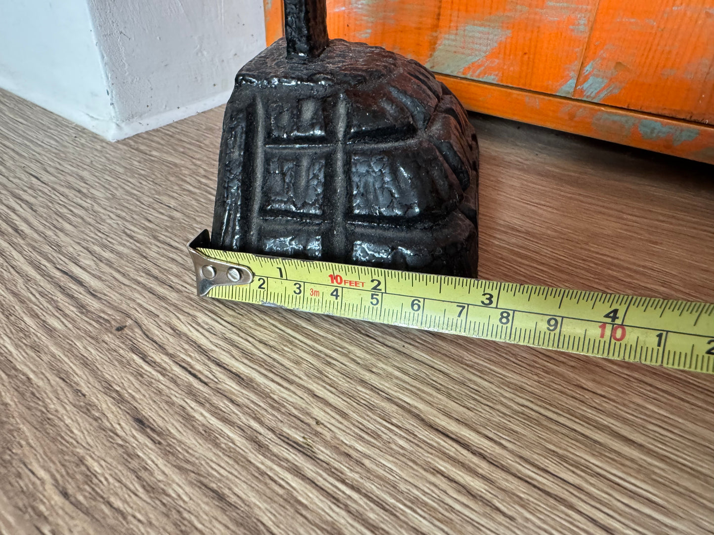 Religious Wooden Hand Carved Crucifix w/ Metal Jesus Inri  | Holy Catholic Home Decor | Antique Style |