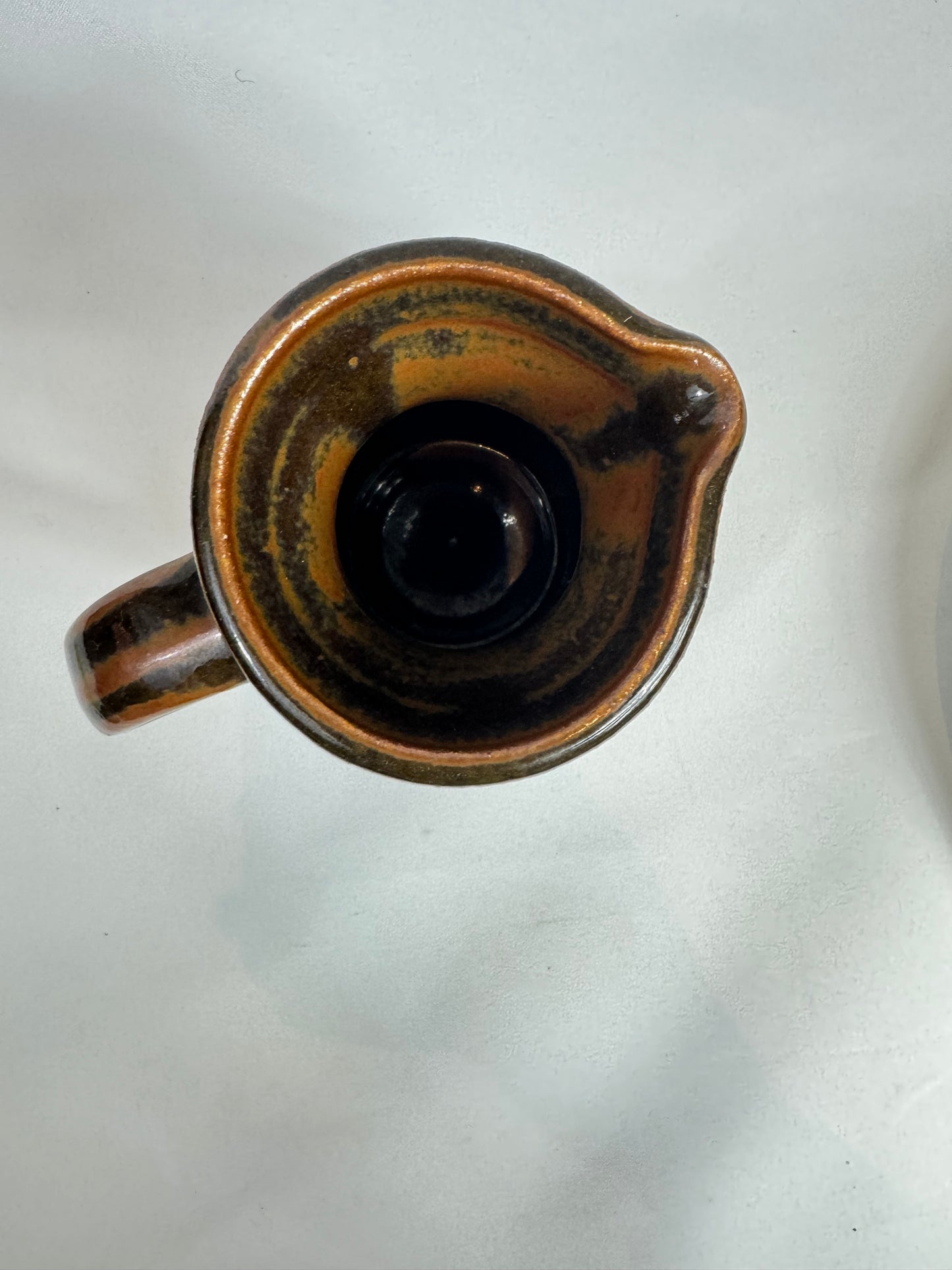 Small Brown Ceramic Jug | Studio Pottery | The Friars Aylesford | Vintage Retro | Made in England |