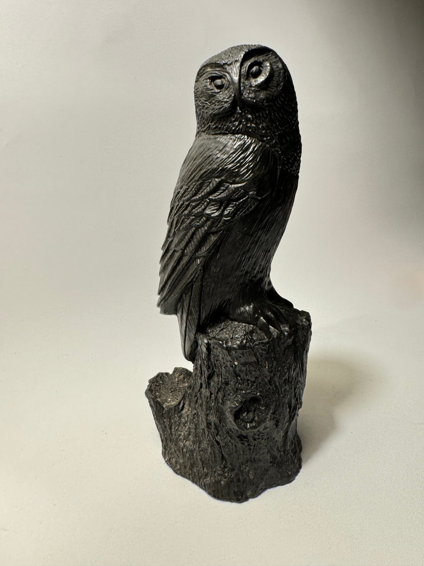 Welsh Handcrafter Slate Owl Ornament | Vintage Retro | Decor Homeware |