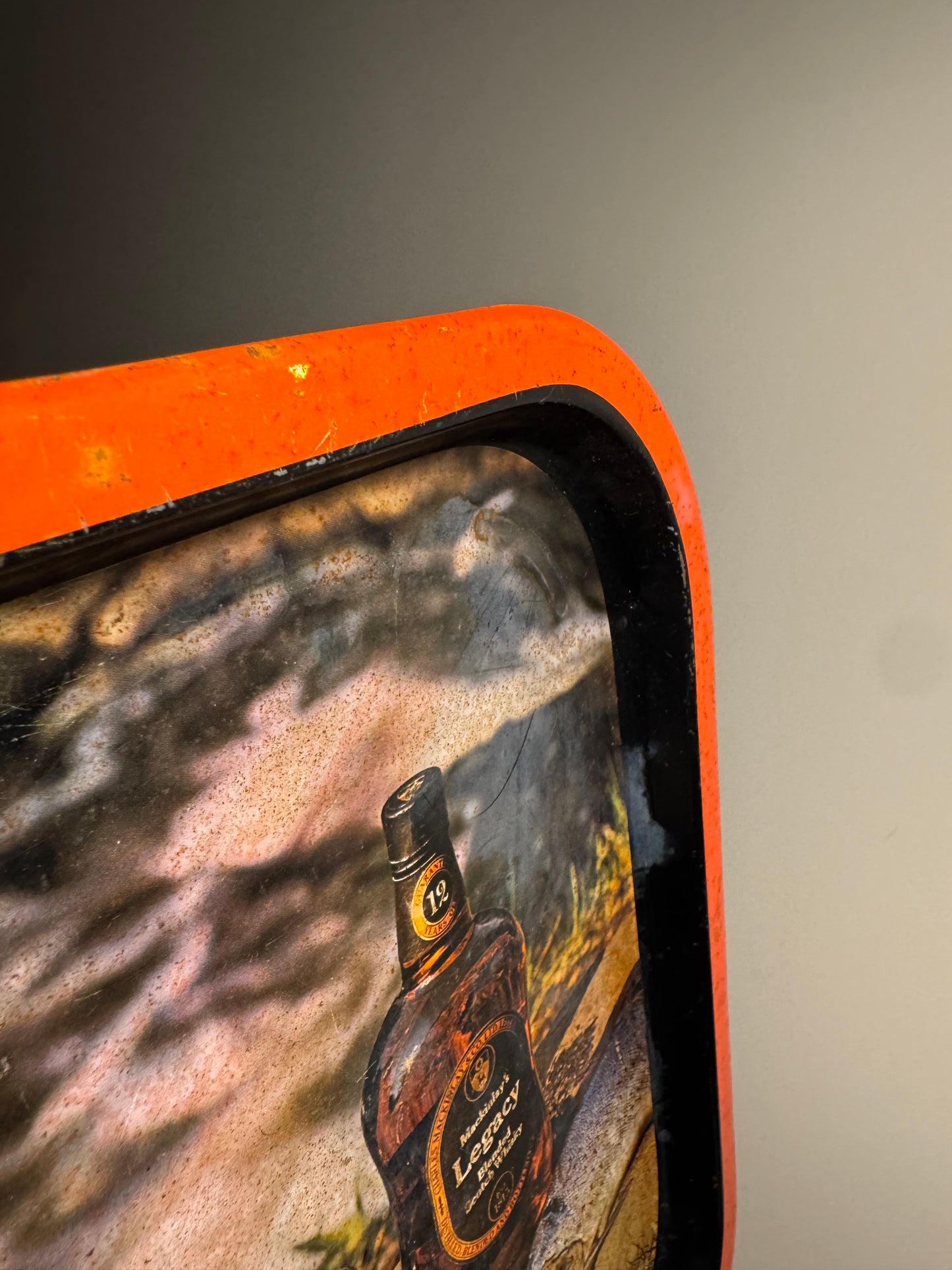 Mackinlay's Whisky Old Scotch & Legacy Vintage Advertising Serving Tray