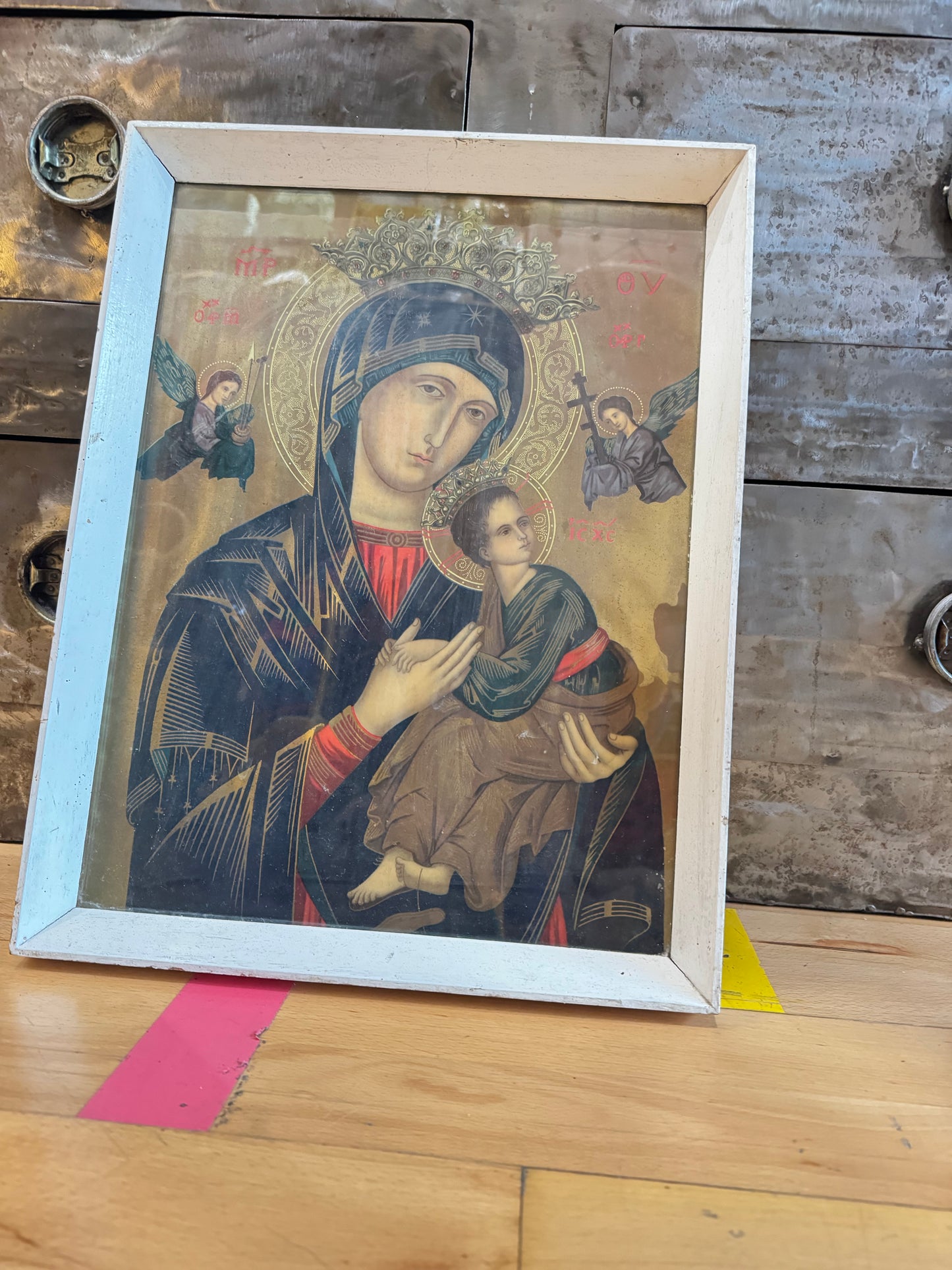 Our Lady of Perpetual Help Icon | Vintage Catholic | Virgin Mary |