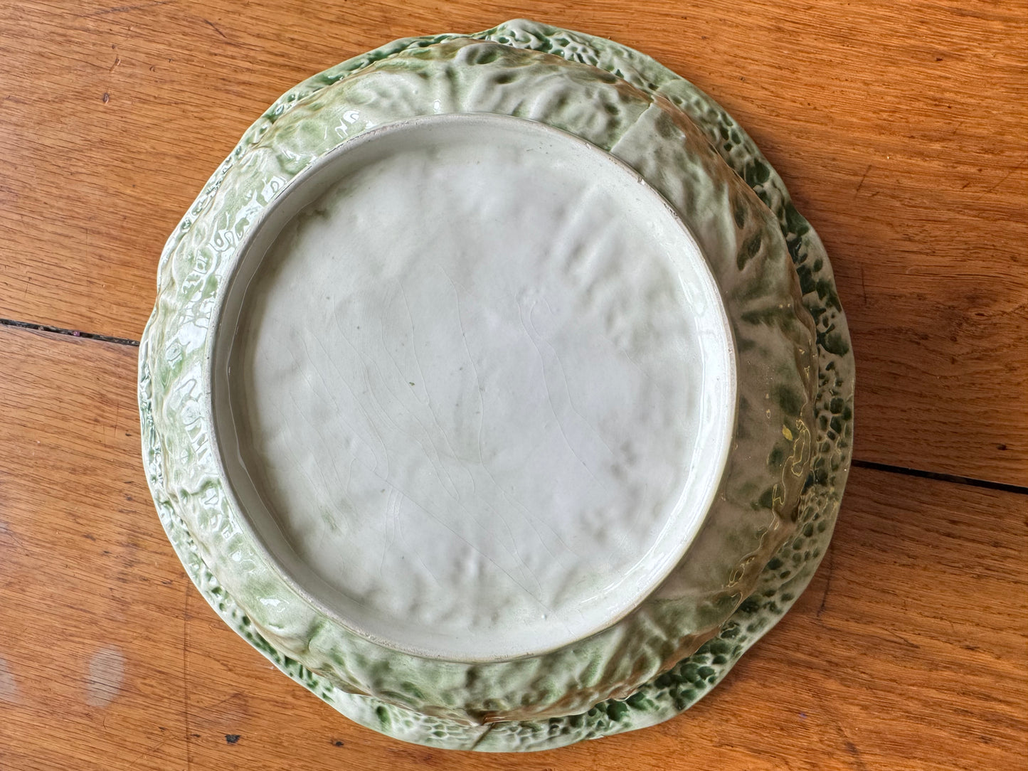 Large Ceramic Cabbage Bowl | Vintage Fruit bowl |