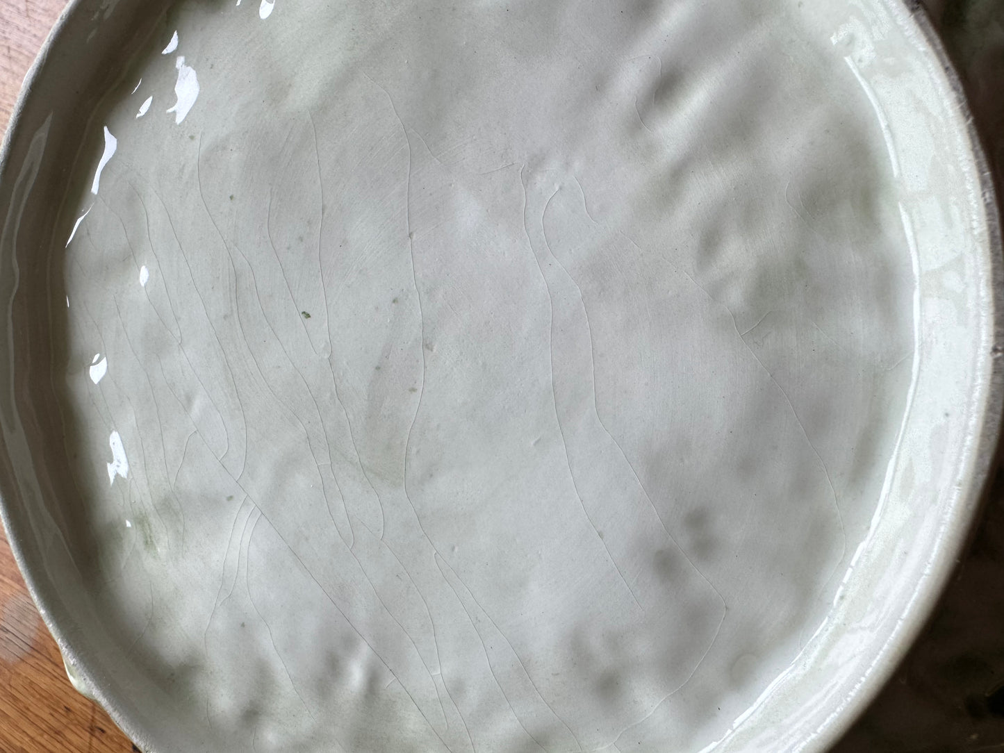 Large Ceramic Cabbage Bowl | Vintage Fruit bowl |