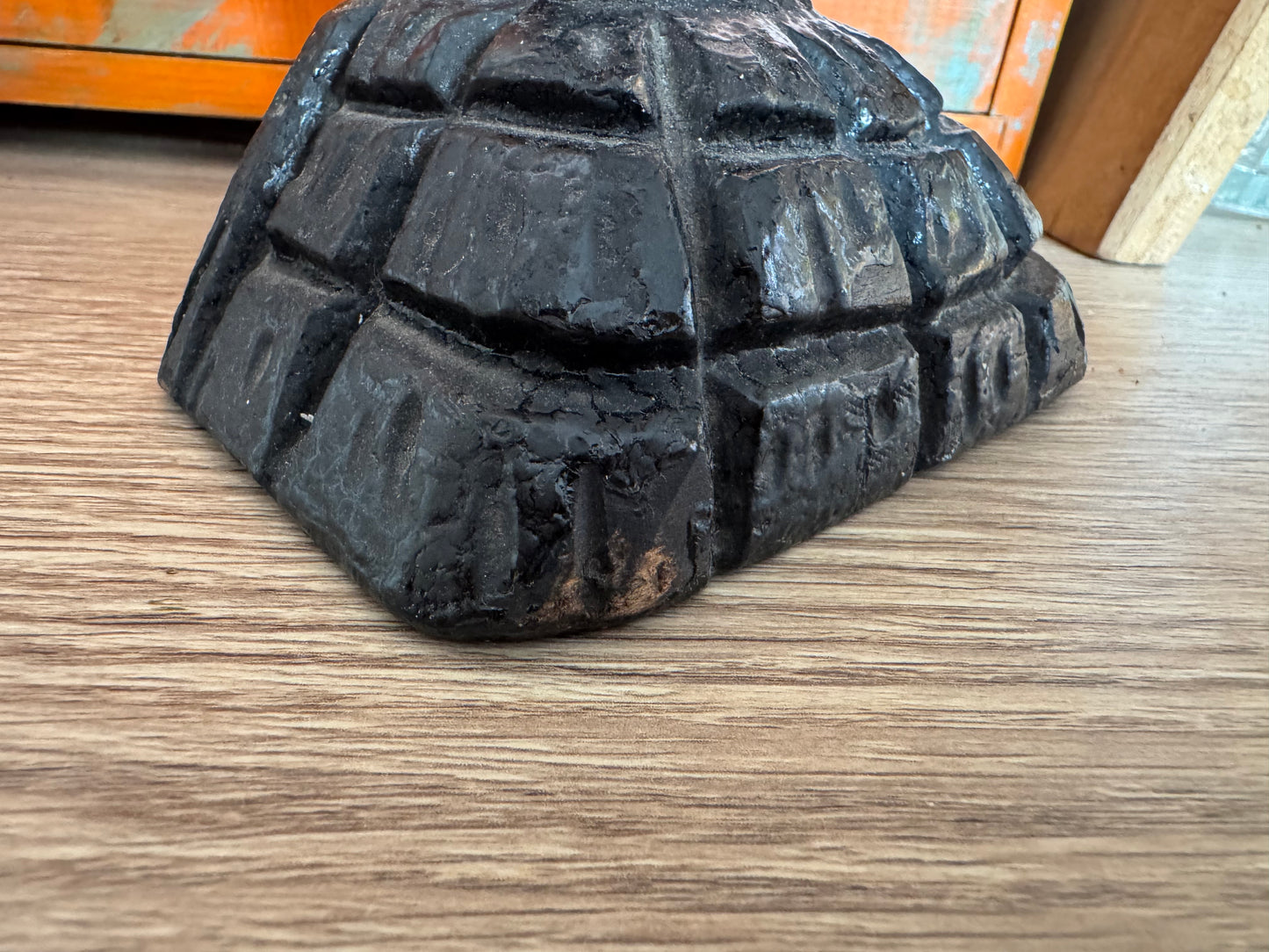 Religious Wooden Hand Carved Crucifix w/ Metal Jesus Inri  | Holy Catholic Home Decor | Antique Style |