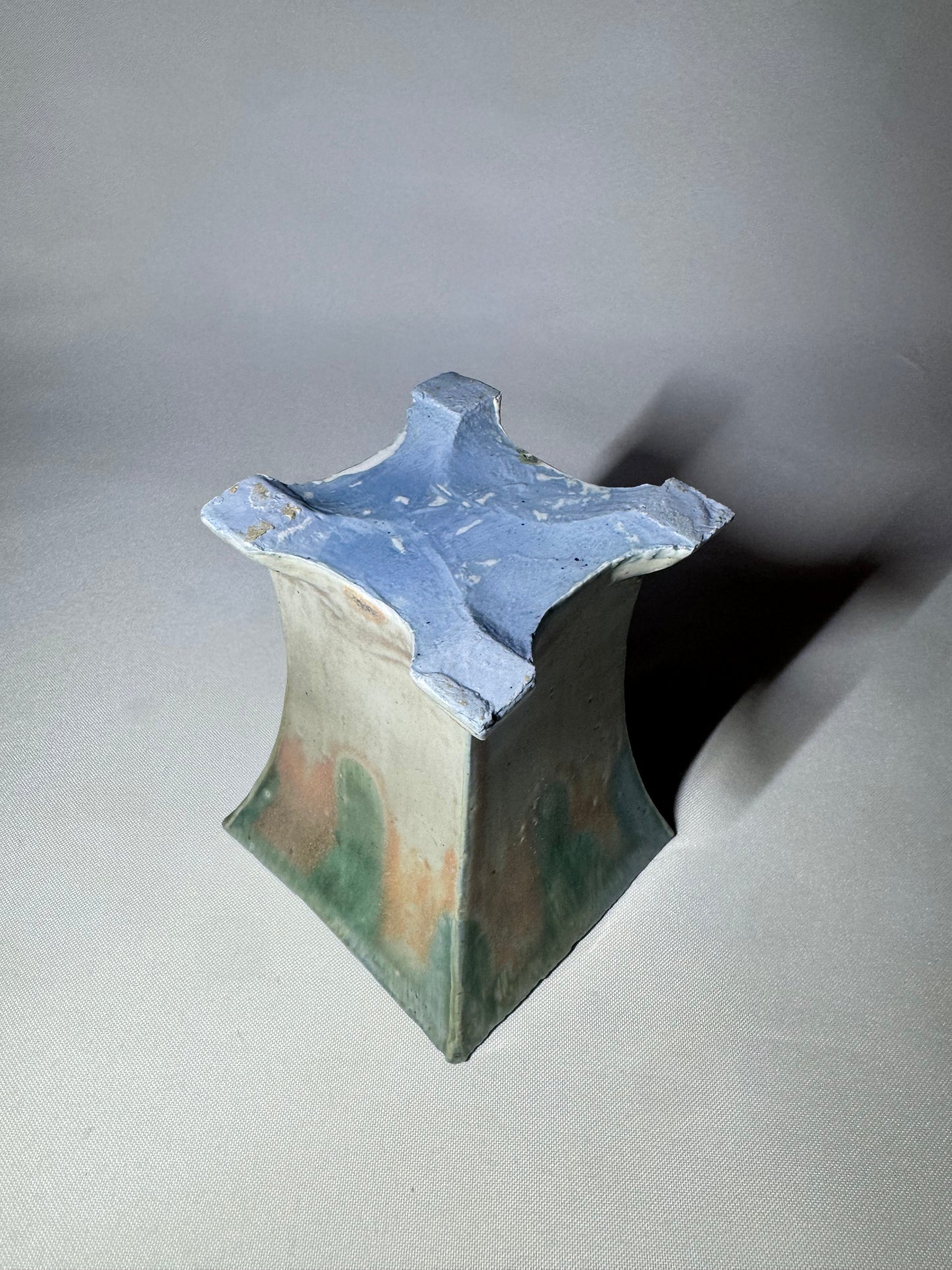 Unusual Square Vase | Bonsai Potter |