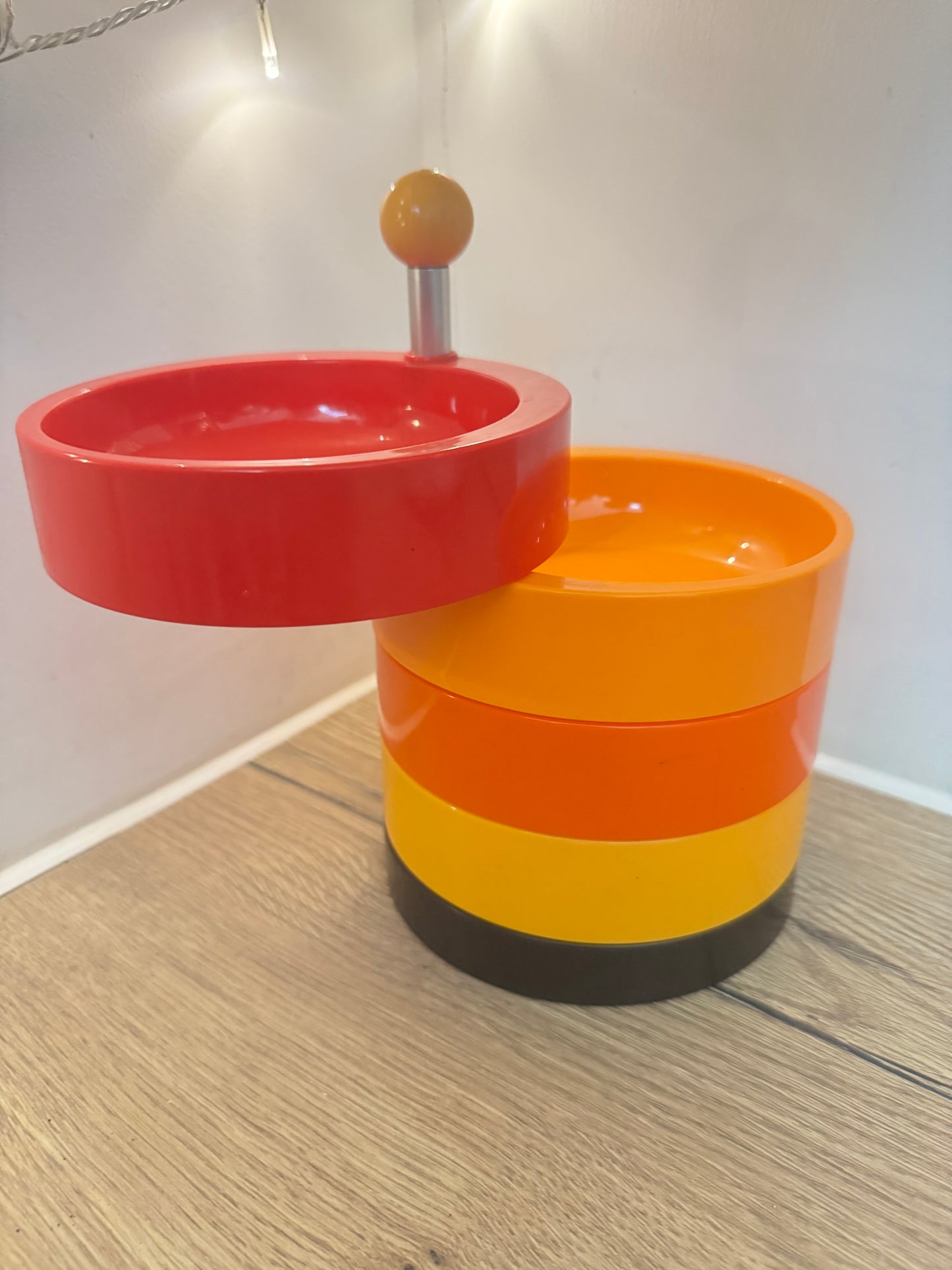 1970s EMSA Party Snack Tower | Swivel Appetiser Tray | Made in West Germany | Vintage Retro |