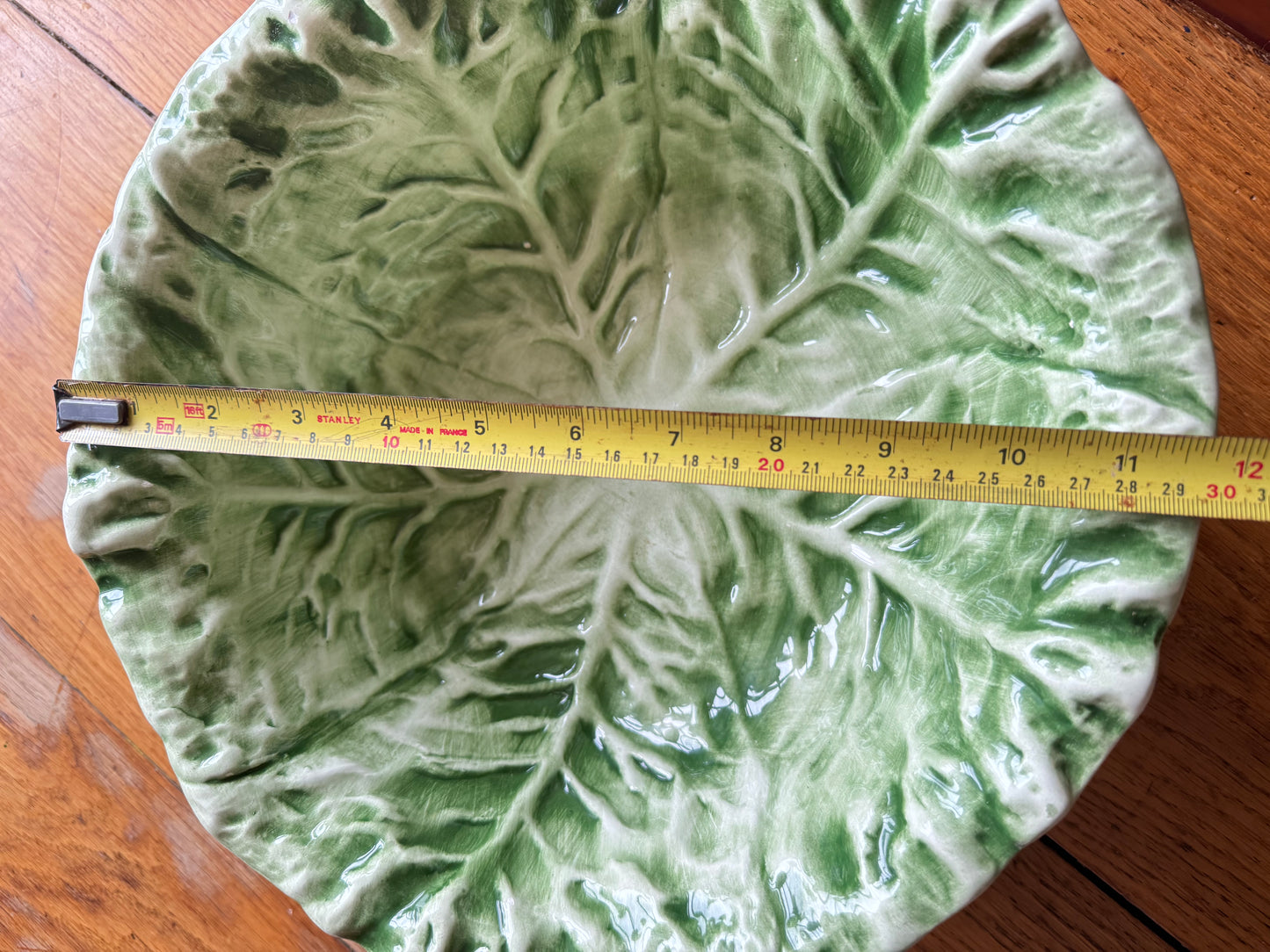 Large Ceramic Cabbage Bowl | Vintage Fruit bowl |