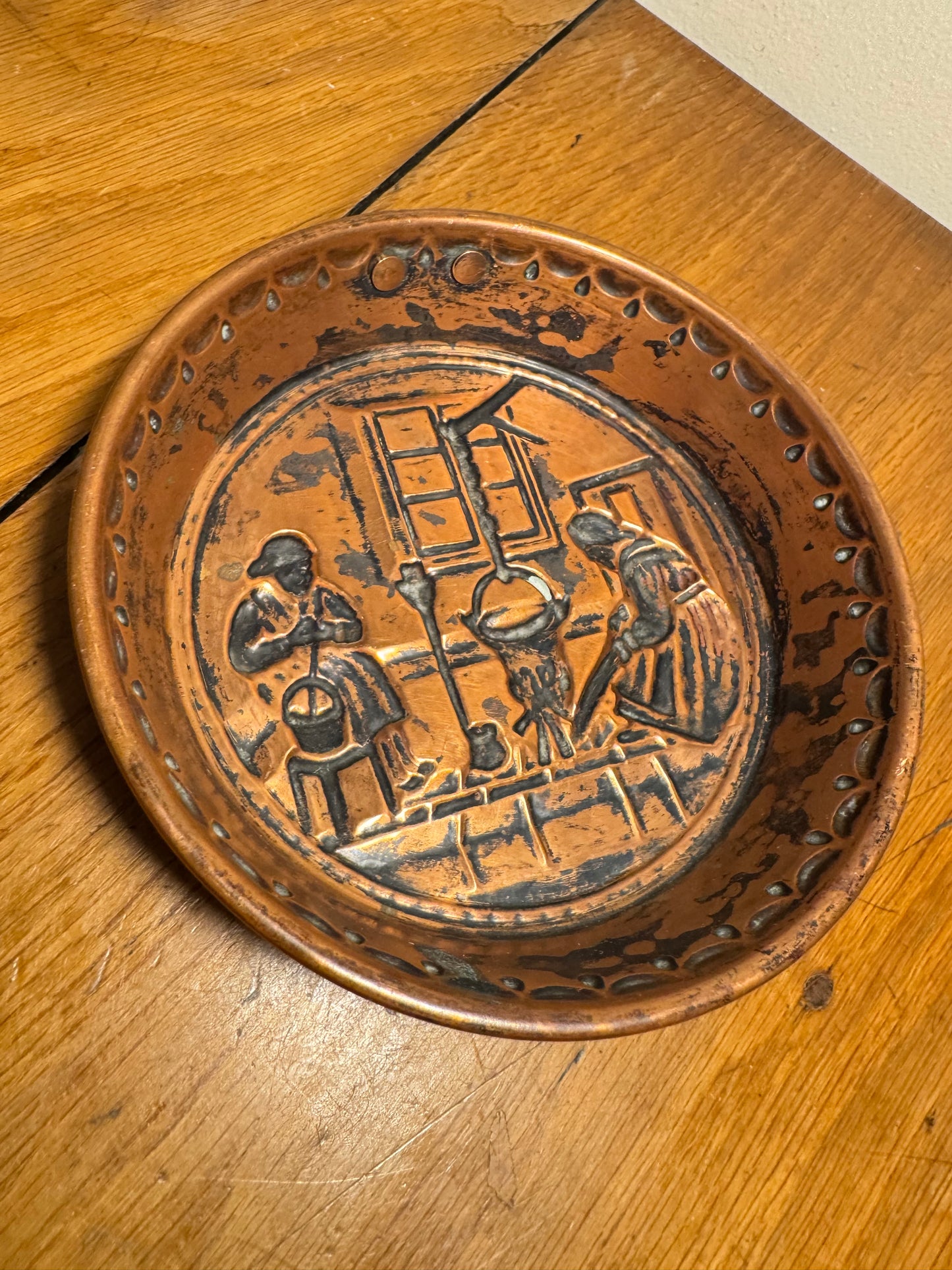 Copper Mold | Copper Pan Wall Decor | Vintage Retro |