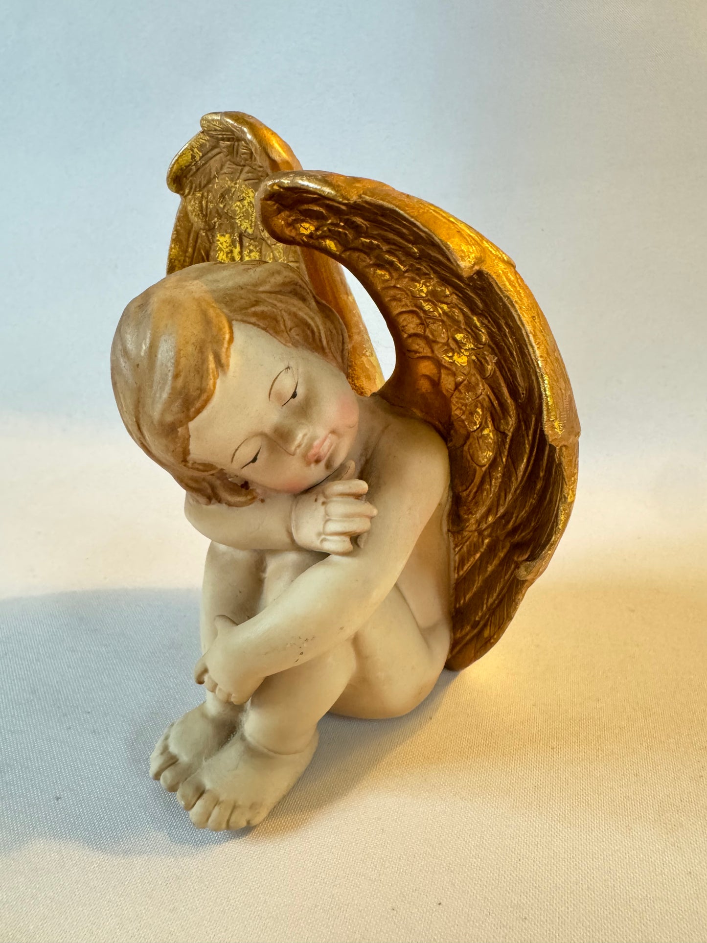 Small Cherub Angel Statue | Vintage Retro | Grecian |