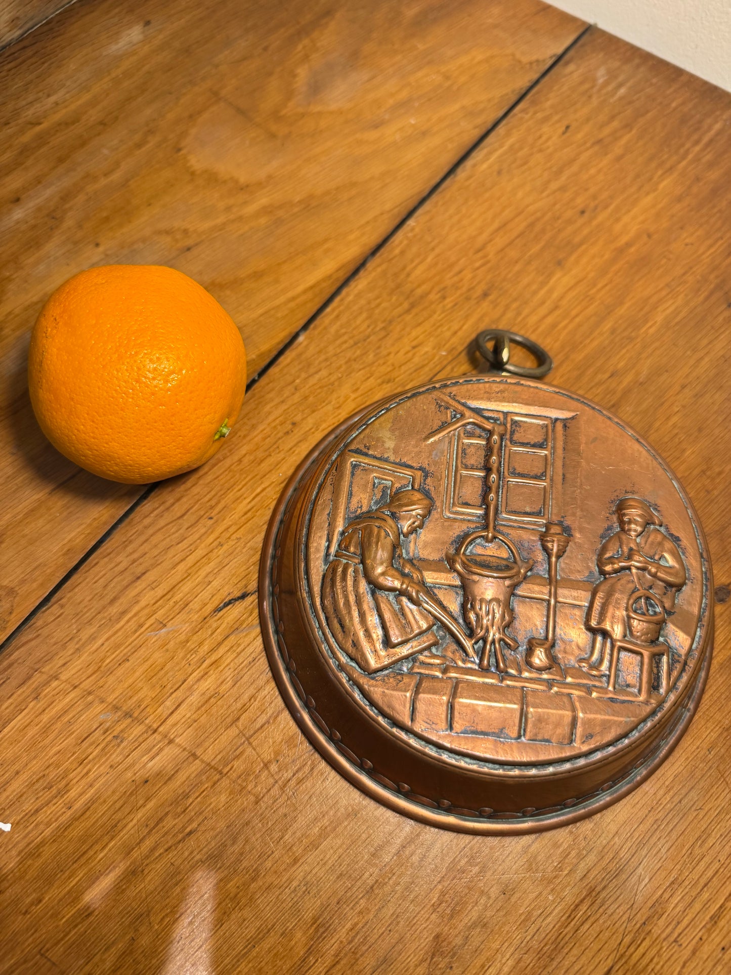 Copper Mold | Copper Pan Wall Decor | Vintage Retro |