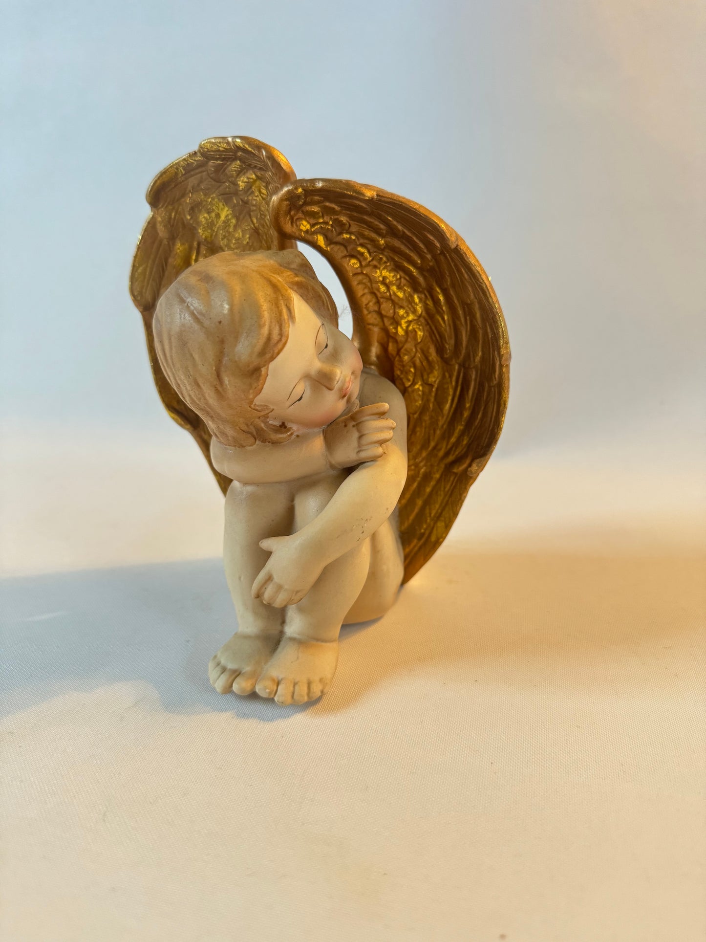Small Cherub Angel Statue | Vintage Retro | Grecian |