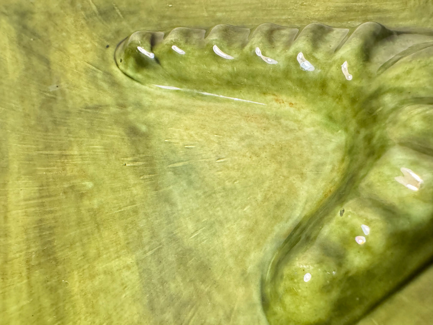 Studio Pottery Decorative Platter Plate | 60s |