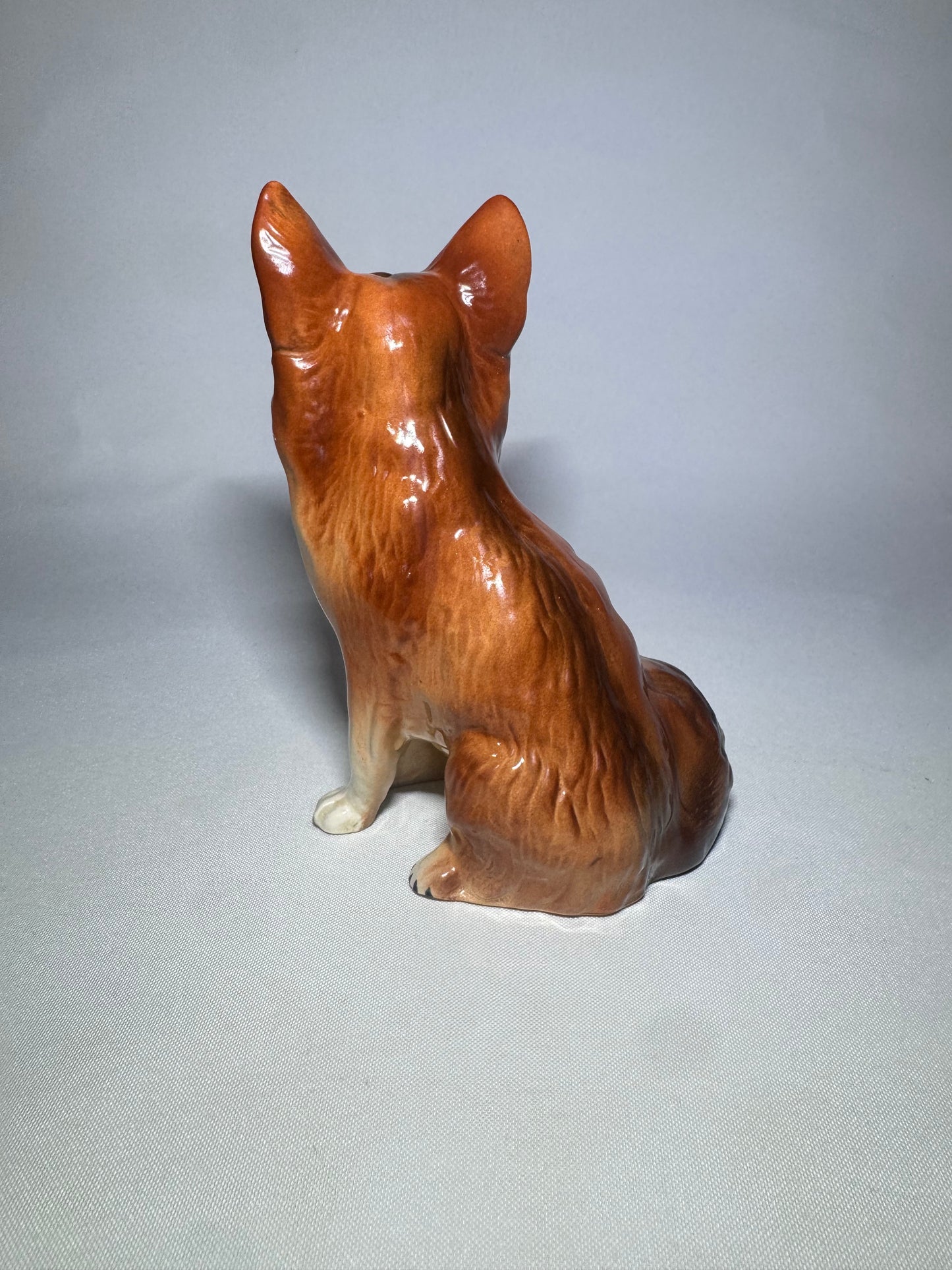 Coopercraft Ceramic Sitting Red Fox Ornament | Made in England |
