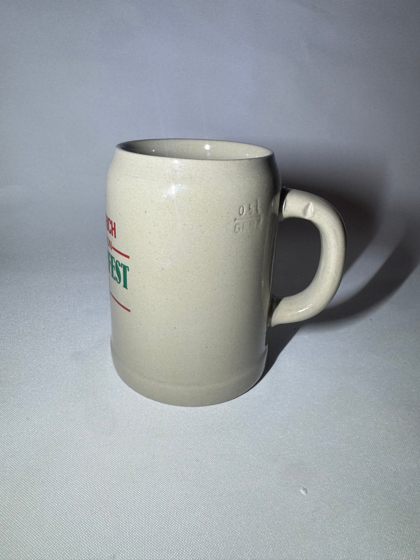 JUNGHEINRICH Oktoberfest West London 1984 Ceramic Beer Stein | West German |